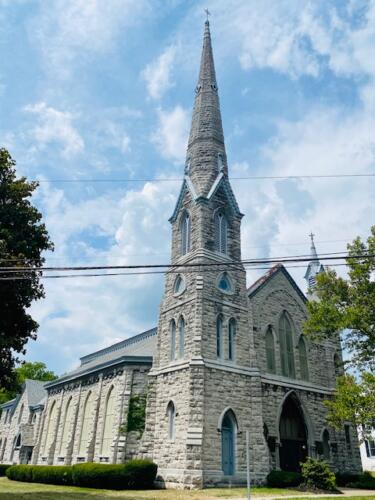 WHITE-BRICK-CHURCH