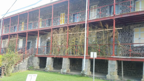 Stone Building with Three Floors