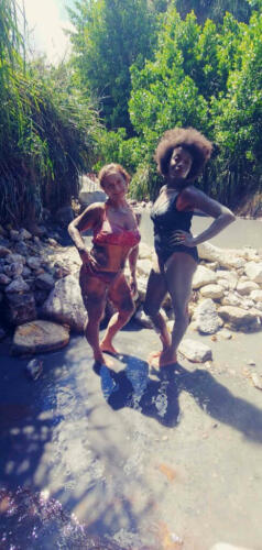 Two Girls at Mud Poll