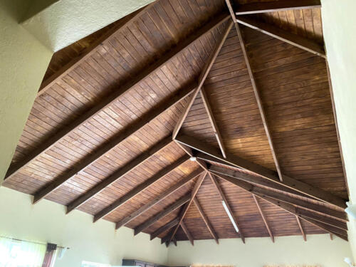 Ceiling in Room